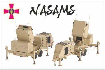 Флаг ЗРК «NASAMS». Вариант-07 Флаг ЗРК «NASAMS». Вариант-07