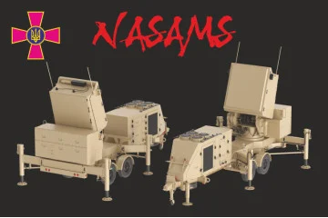 Флаг ЗРК «NASAMS». Вариант-08 Флаг ЗРК «NASAMS». Вариант-08