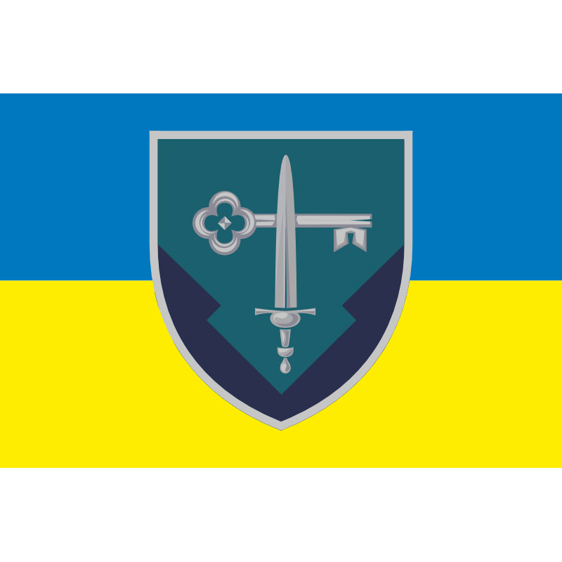 Флаг 67 отдельного батальона логистики командования морской пехоты Украины. Вариант-07 Флаг 67 отдельного батальона логистики командования морской пехоты Украины. Вариант-07
