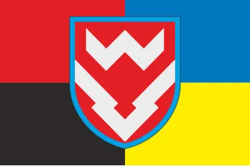 Прапор 46 об'єднаного центру забезпечення ЗСУ. Варіант-05 Прапор 46 об'єднаного центру забезпечення ЗСУ. Варіант-05