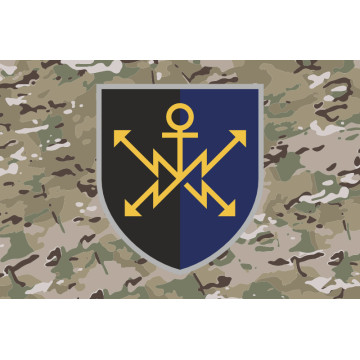 Прапор 43 ОПЗУ (окремий полк зв'язку і управління) ЗСУ. Варіант-07 Прапор 43 ОПЗУ (окремий полк зв'язку і управління) ЗСУ. Варіант-07
