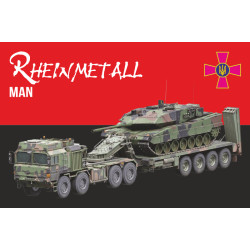 Флаг «Rheinmetall MAN HX». Вариант-02 Флаг «Rheinmetall MAN HX». Вариант-02