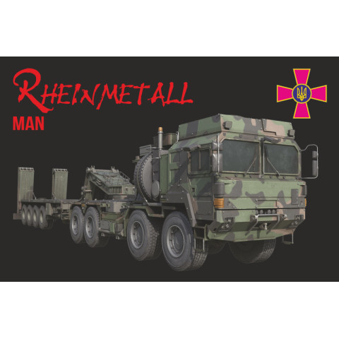 Флаг «Rheinmetall MAN HX». Вариант-08