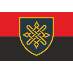 Флаг 228 отдельного батальона логистики ВСУ. Вариант-03