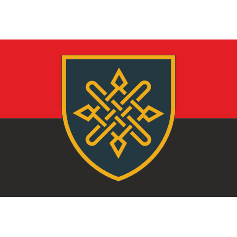 Флаг 228 отдельного батальона логистики ВСУ. Вариант-03