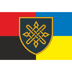 Флаг 228 отдельного батальона логистики ВСУ. Вариант-05