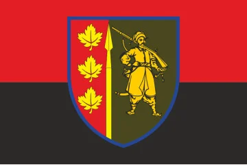 Прапор 65 ОМБр (окрема механізована бригада) ЗСУ. Варіант-08 Прапор 65 ОМБр (окрема механізована бригада) ЗСУ. Варіант-08
