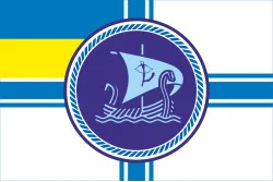 Прапор 26 ОДнРК (окремий дивізіон річкових катерів) ВМС України. Варіант-01 Прапор 26 ОДнРК (окремий дивізіон річкових катерів) ВМС України. Варіант-01