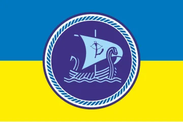 Флаг 26 ОДнРК (отдельный дивизион речных катеров) ВМС Украины. Вариант-02 Флаг 26 ОДнРК (отдельный дивизион речных катеров) ВМС Украины. Вариант-02