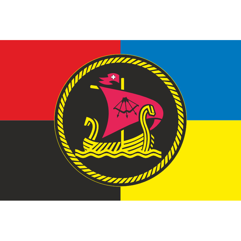Флаг 27 ОДнРК (отдельный дивизион речных катеров) ВМС Украины. Вариант-06 Флаг 27 ОДнРК (отдельный дивизион речных катеров) ВМС Украины. Вариант-06