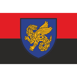 Флаг 158 ОПБр (отдельная пехотная бригада) ВСУ. Вариант-03