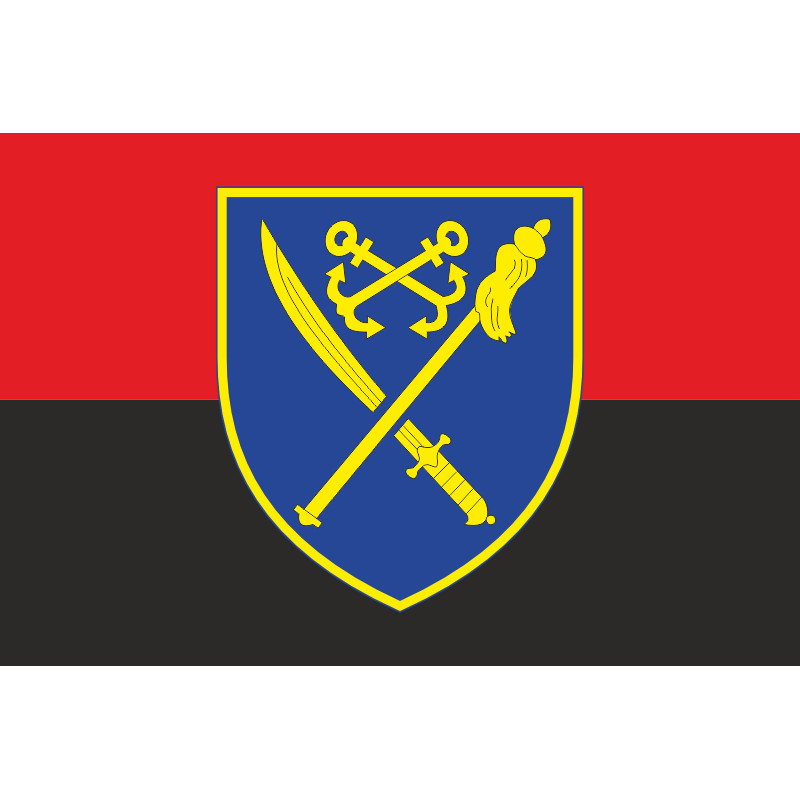 Прапор ОТУВ (Оперативно-тактичне угруповання військ) «Херсон» ЗСУ. Варіант-03 Прапор ОТУВ (Оперативно-тактичне угруповання військ) «Херсон» ЗСУ. Варіант-03