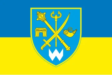 Прапор ОТУВ (Оперативно-тактичне угруповання військ) «Одеса» ЗСУ. Варіант-01