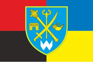 Прапор ОТУВ (Оперативно-тактичне угруповання військ) «Одеса» ЗСУ. Варіант-05 Прапор ОТУВ (Оперативно-тактичне угруповання військ) «Одеса» ЗСУ. Варіант-05