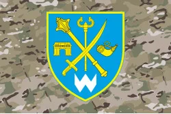 Прапор ОТУВ (Оперативно-тактичне угруповання військ) «Одеса» ЗСУ. Варіант-06