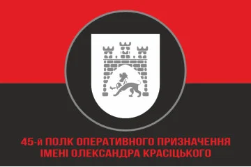 Флаг 45 ПОН (полк оперативного назначения) НГУ. Вариант-10 Флаг 45 ПОН (полк оперативного назначения) НГУ. Вариант-10