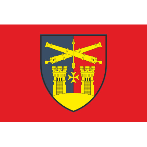 Прапор 14 ЗРП (зенітно-ракетний полк) ЗСУ. Варіант-03