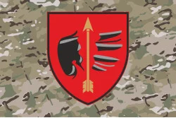 Прапор 160 ЗРБр (зенітна ракетна бригада) ЗСУ, Одеська. Варіант-11