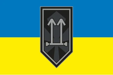 Флаг 2 ШБ (штурмовий батальйон) 3 ОШБр ВСУ. Вариант-01 Флаг 2 ШБ (штурмовий батальйон) 3 ОШБр ВСУ. Вариант-01