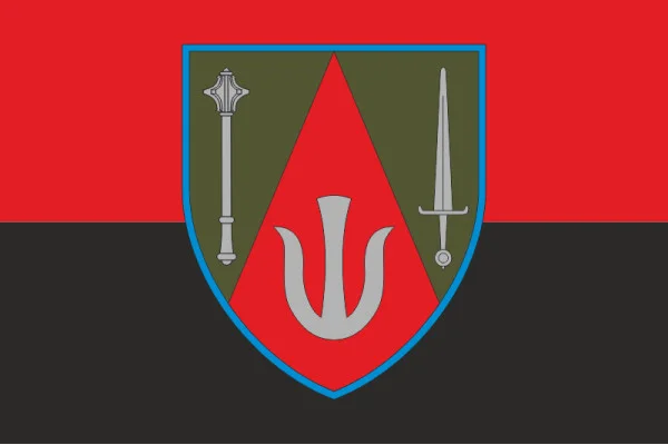 Флаг 11 АК (армейский корпус) ВСУ. Вариант-03