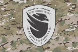 Прапор Розвідувально-ударної комендатури РУБАК «Фенікс». Варіант-06