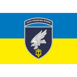 Прапор 15 БрТрА (бригада транспортної авіації) ЗСУ. Варіант-06