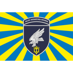 Прапор 15 БрТрА (бригада транспортної авіації) ЗСУ. Варіант-13