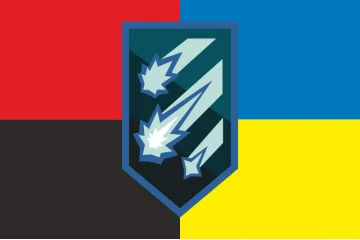 Прапор Розвідувального загону «Люм'єр» 3 ОШБр ЗСУ. Варіант-05 Прапор Розвідувального загону «Люм'єр» 3 ОШБр ЗСУ. Варіант-05
