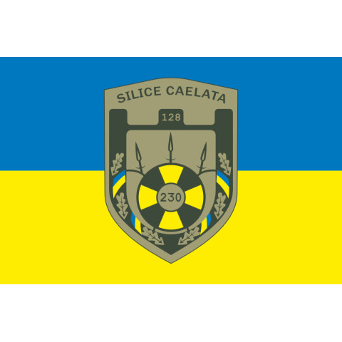 Флаг 230 ОБТрО (отдельный батальон Территориальной обороны) ВСУ. Вариант-05 Флаг 230 ОБТрО (отдельный батальон Территориальной обороны) ВСУ. Вариант-05