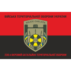 Прапор 230 ОБТрО (окремий батальйон Територіальної оборони) ЗСУ. Варіант-08 Прапор 230 ОБТрО (окремий батальйон Територіальної оборони) ЗСУ. Варіант-08