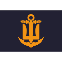 Прапор ВМС України (неофіційний). Варіант-04