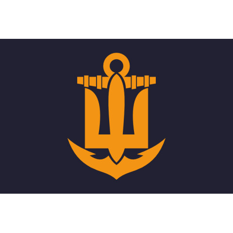 Флаг ВМС Украины (неофициальный). Вариант-04