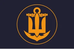 Прапор ВМС України (неофіційний). Варіант-05 Прапор ВМС України (неофіційний). Варіант-05