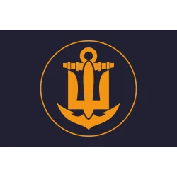 Прапор ВМС України (неофіційний). Варіант-05 Прапор ВМС України (неофіційний). Варіант-05