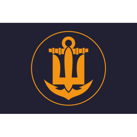 Флаг ВМС Украины (неофициальный). Вариант-05