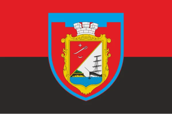 Флаг 211 ОБТрО (отдельный батальон Территориальной обороны) ВСУ. Вариант-07