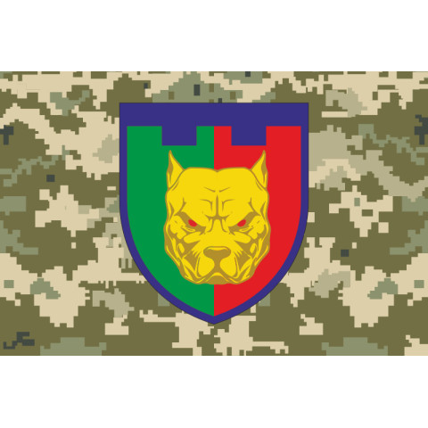 Прапор 237 ОБТрО (окремий батальйон Територіальної оборони) ЗСУ. Варіант-10
