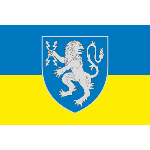 Прапор 121 ОПЗ (окремий полк зв'язку) ЗСУ. Варіант-07 Прапор 121 ОПЗ (окремий полк зв'язку) ЗСУ. Варіант-07