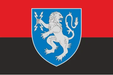 Флаг 121 ОПС (отдельный полк связи) ВСУ. Вариант-09 Флаг 121 ОПС (отдельный полк связи) ВСУ. Вариант-09