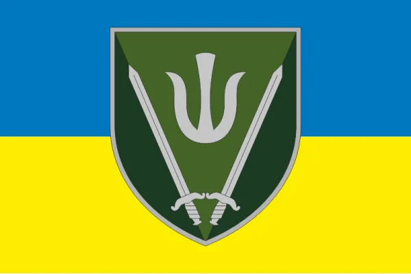 Флаг 160 ОМБр (отдельная механизированная бригада) ВСУ. Вариант-01