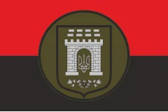 Флаг 24 ОП (отдельный полк) НГУ. Вариант-03