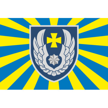 Флаг 831 БрТА (бригада тактической авиации) ВСУ. Вариант-23