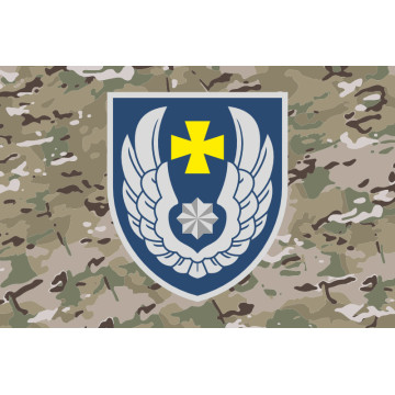 Флаг 831 БрТА (бригада тактической авиации) ВСУ. Вариант-24