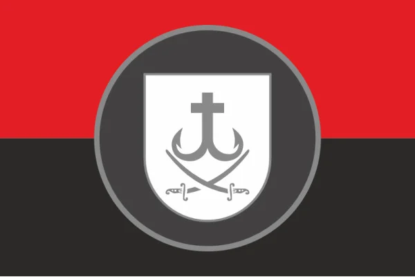 Флаг 40 П (полк) НГУ. Вариант-03