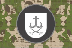 Флаг 40 П (полк) НГУ. Вариант-08