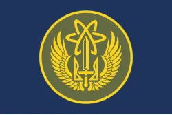 Флаг 28 П (полк) НГУ. Вариант-05
