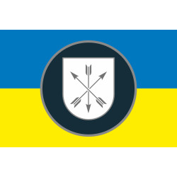 Флаг 13 ОБ (отдельный батальон) НГУ. Вариант-01
