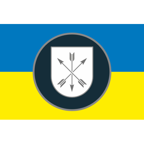 Флаг 13 ОБ (отдельный батальон) НГУ. Вариант-01