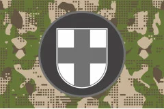 Флаг 32 ОБ (отдельный батальон) НГУ. Вариант-08