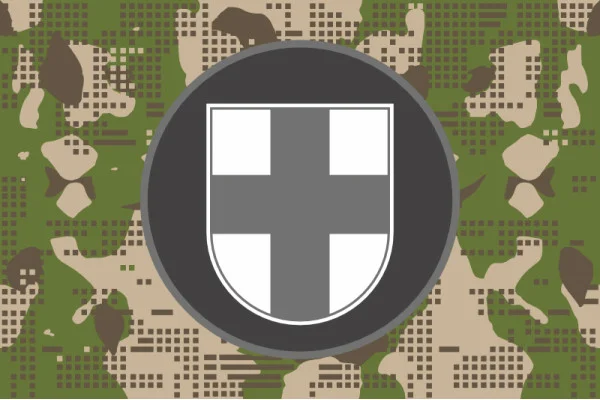 Флаг 32 ОБ (отдельный батальон) НГУ. Вариант-08